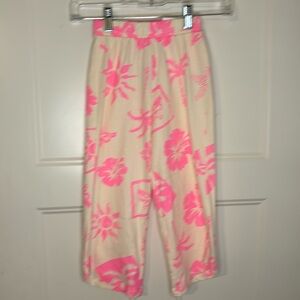 Zara Girls Tropical Print Pants